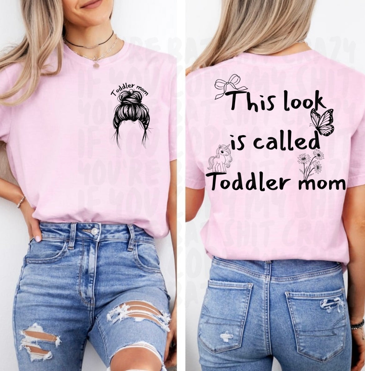 Toddler girl mom