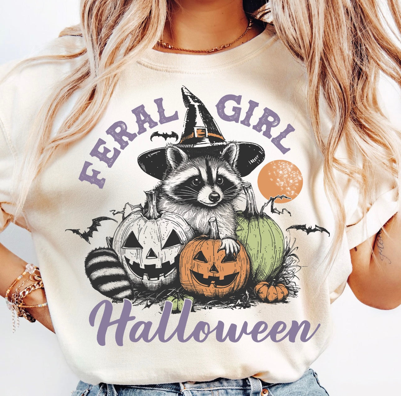 Feral girl holloween