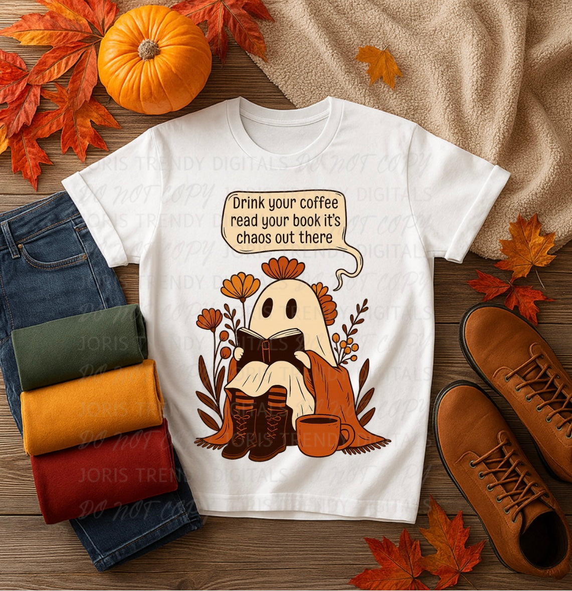 Read your book and drink your coffee