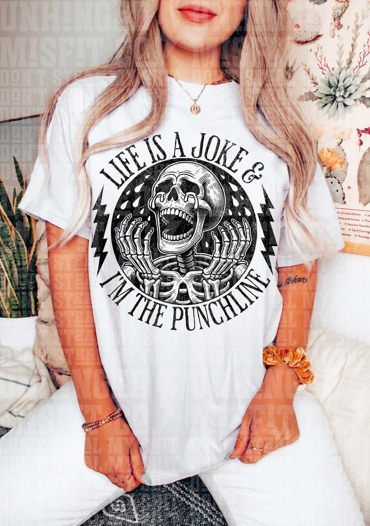 I’m the punch line