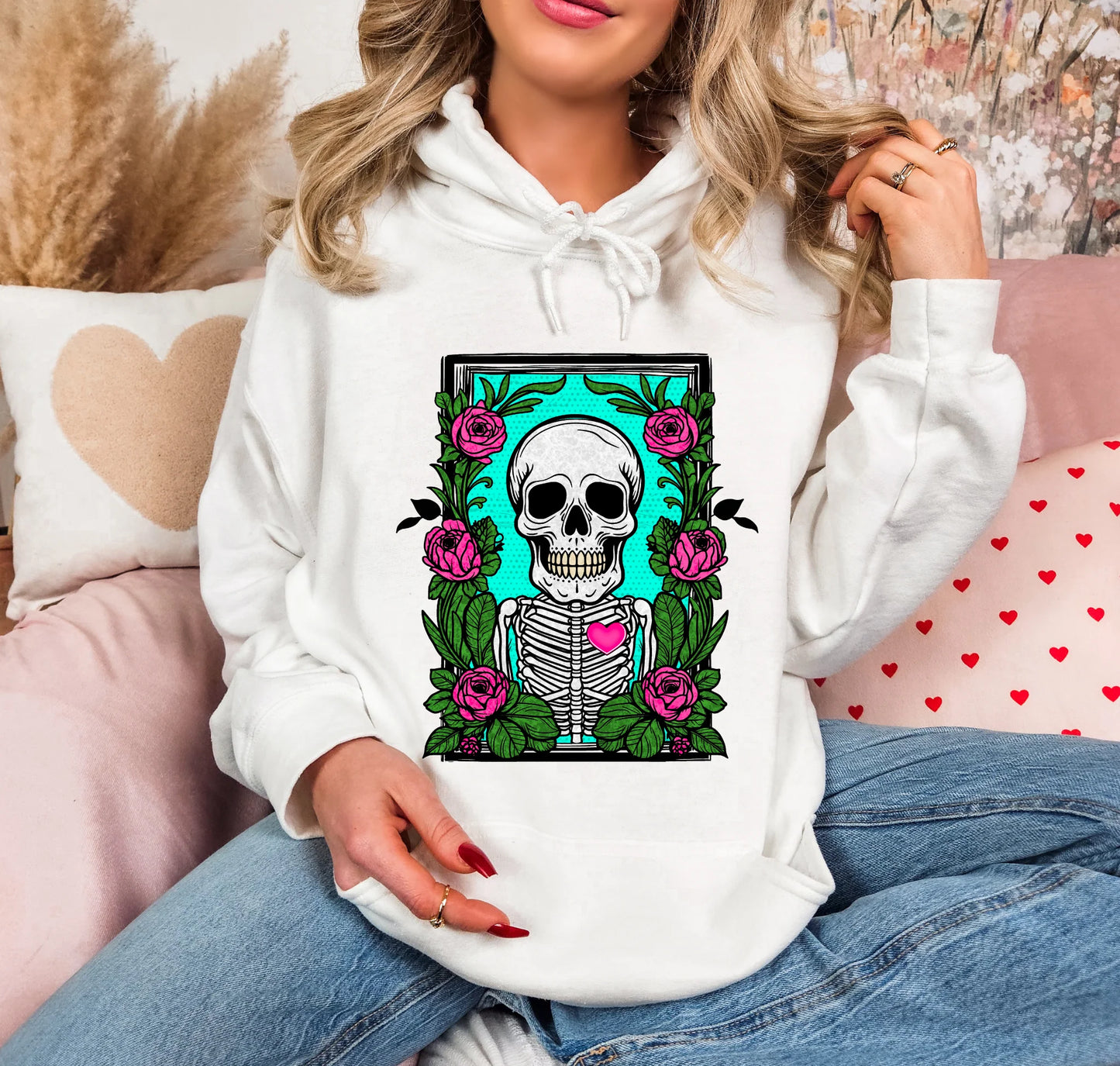 Valentine skeleton