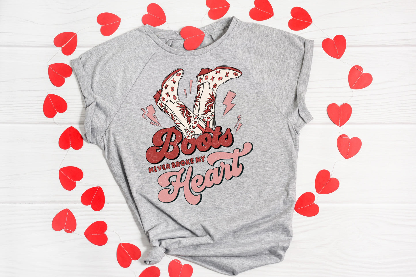 Boots never broke my heart