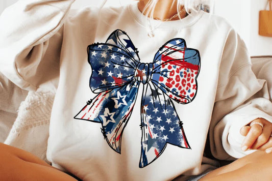 Patriotic bow