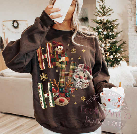 Ho ho ho vintage CREW