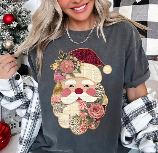 Floral Santa