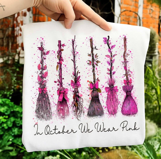 In October we wear pink