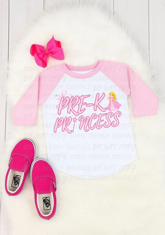 Pre k princess
