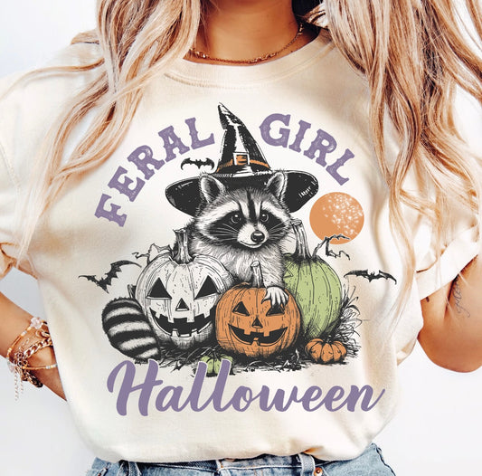 Feral girl holloween