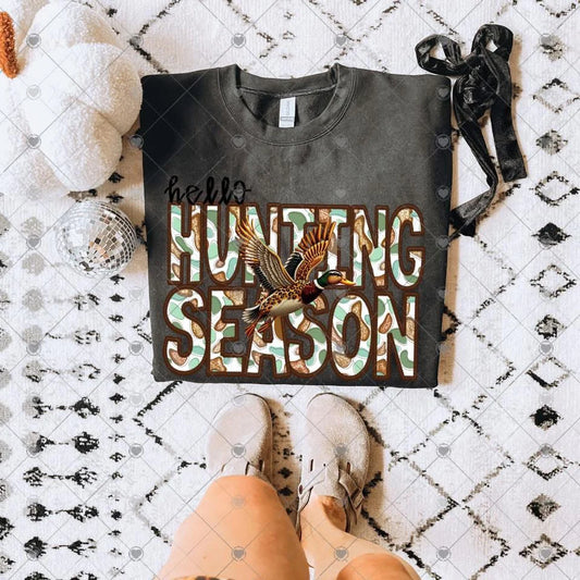Hello hunting season