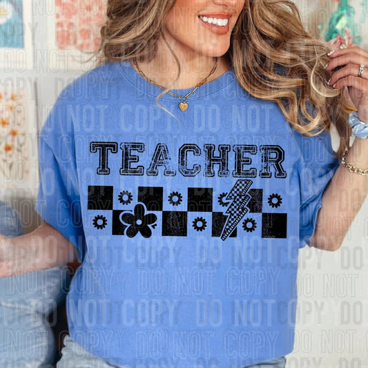 Distressed teacher