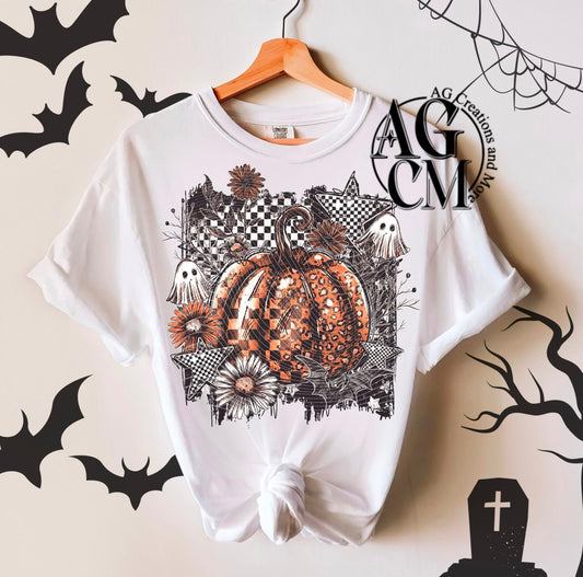 Pumpkin and ghost