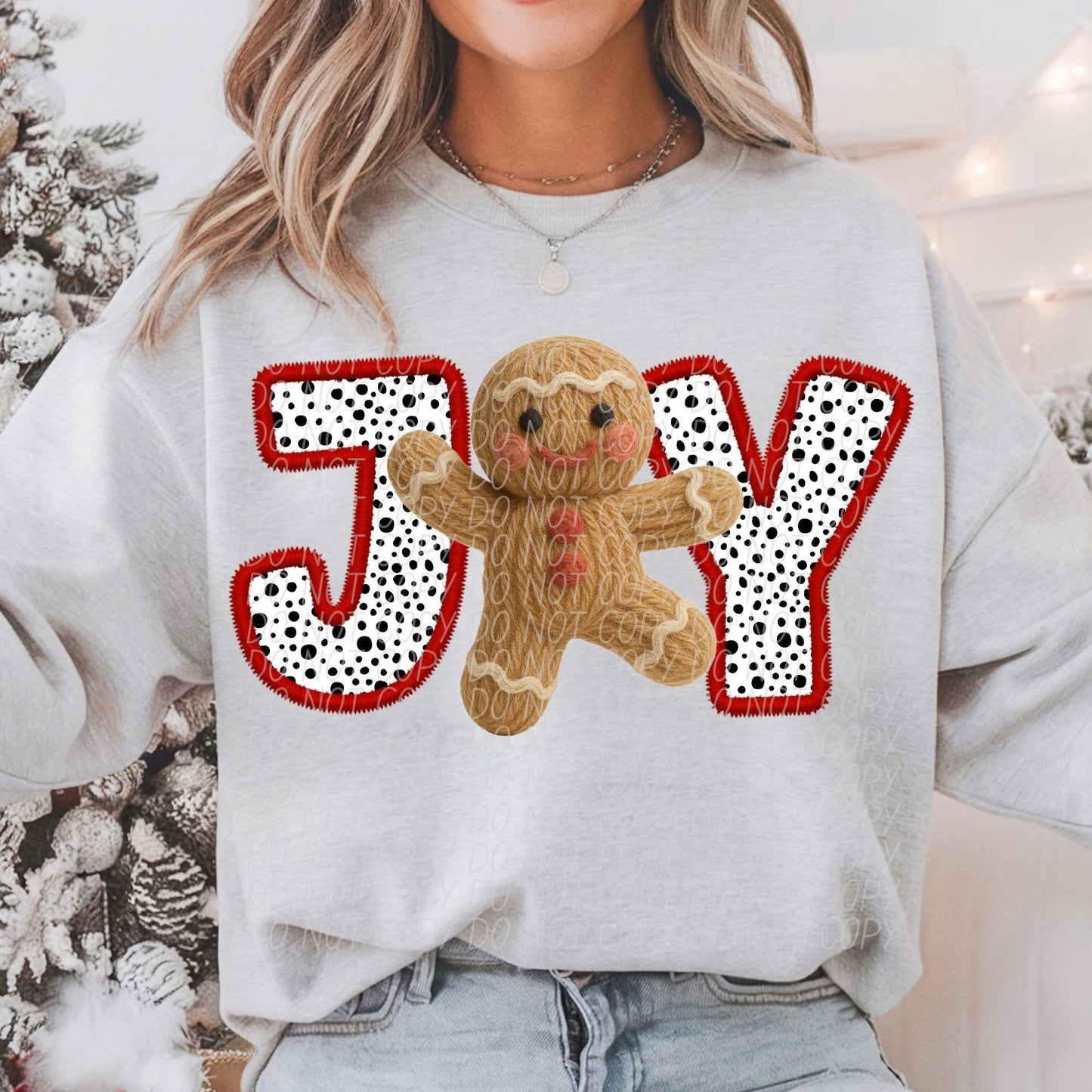Joy gingerbread man