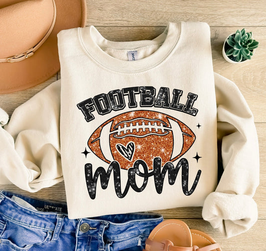 Football mom sparkley