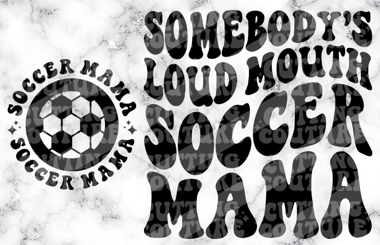 Loud mouth soccer mama