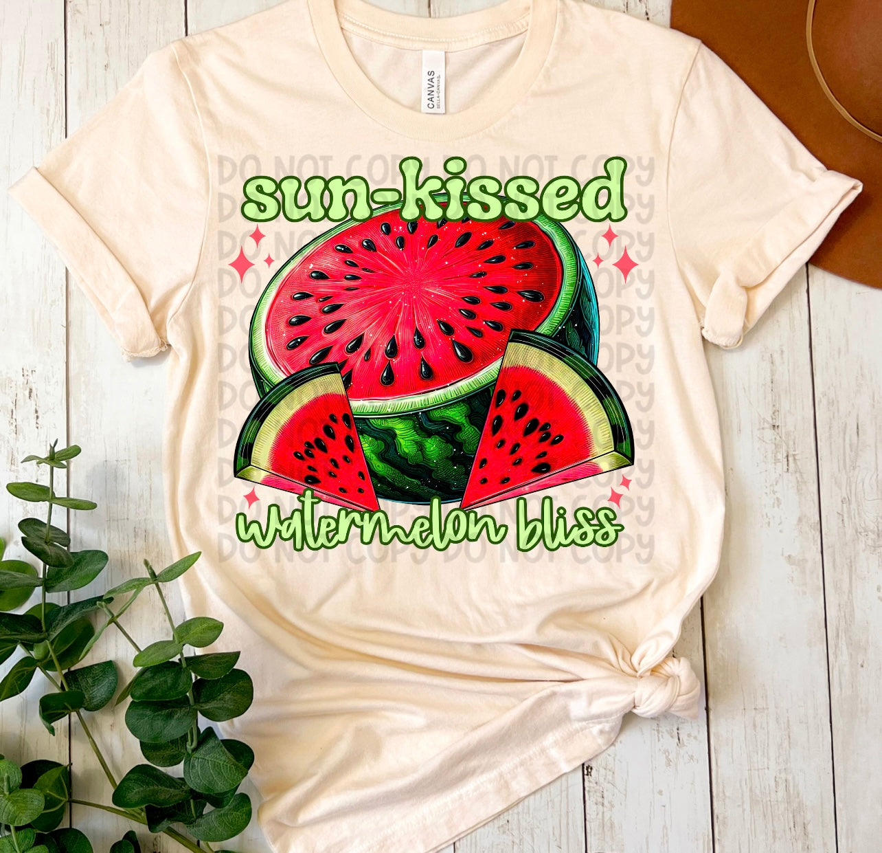 Sun kissed watermelon