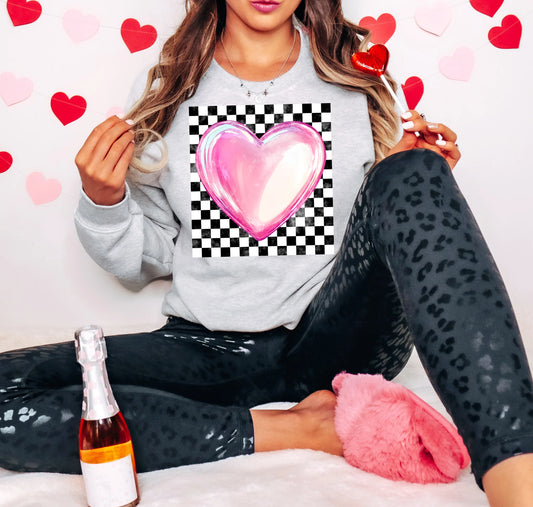 Checkered heart