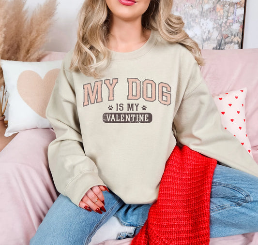 My dog is my valentine