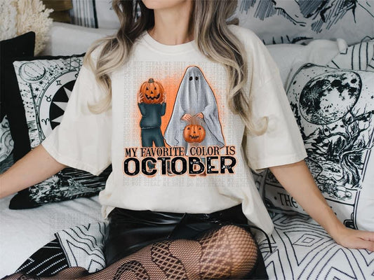 Favorite color is October