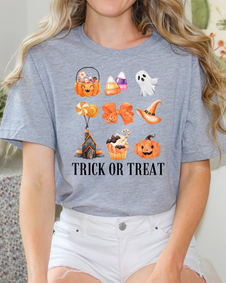 Trick or treat collage