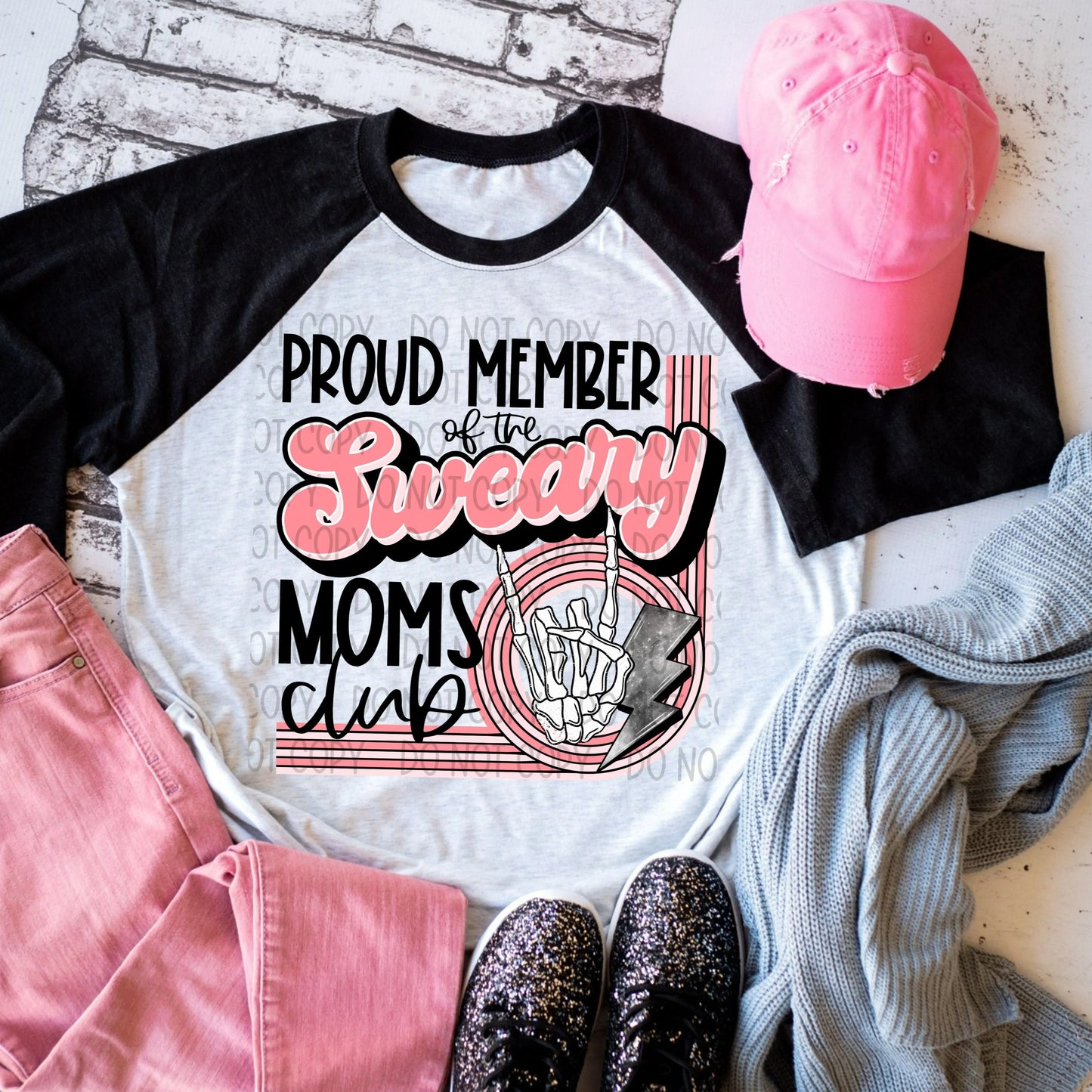 Sweary moms club tshirt