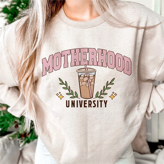 Motherhood university tshirt