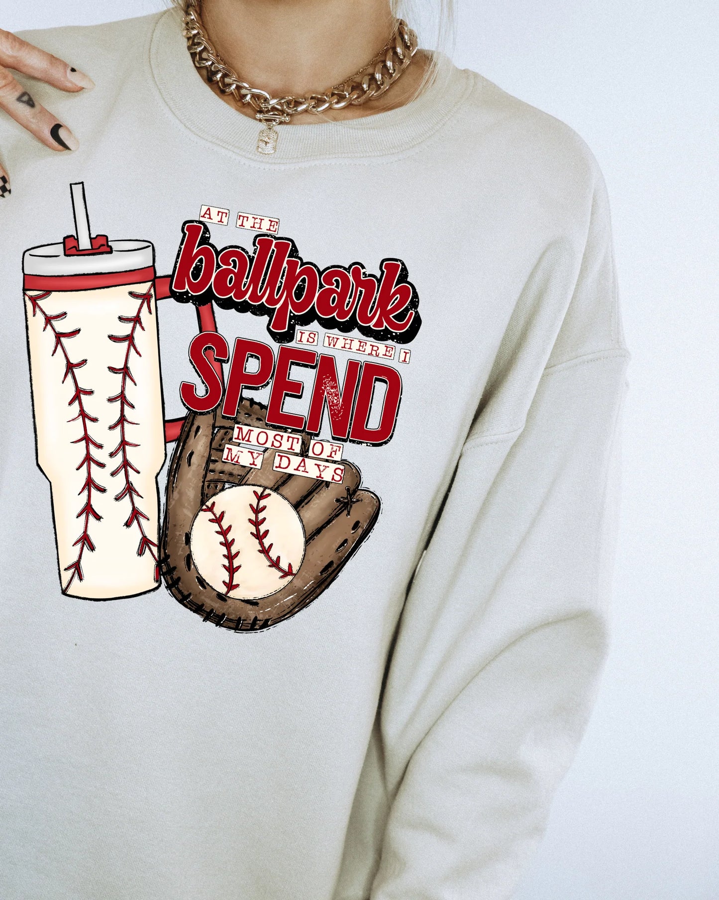 Baseball ballpark tshirt