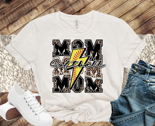 Lightening softball mom